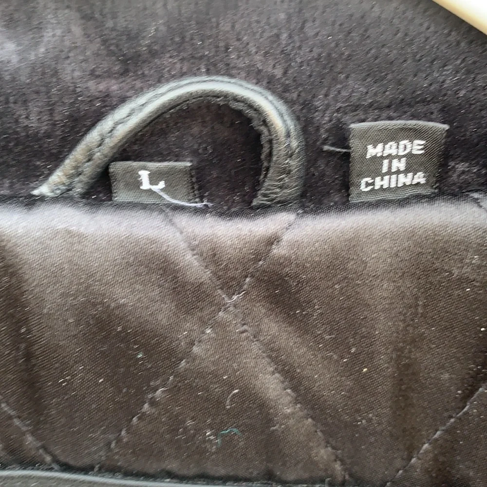 Vintage Leather/Suede Jacket - Picture 12 of 13